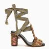 ULLA JOHNSON Celina Embellished High Heel - Solar -Lila's Closet FA231006 EMBELLISHEDHIGHHEEL NOIR a r web