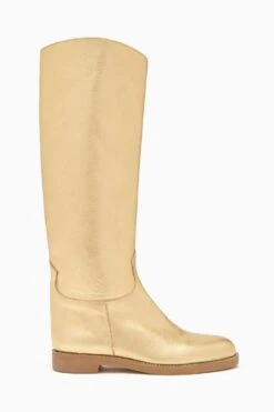 ULLA JOHNSON Ninia Riding Boot - Gold