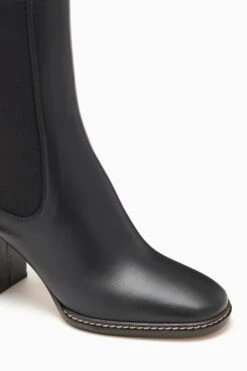 ULLA JOHNSON Taryn Chelsea Boot - Noir -Lila's Closet FA231021 CHELSEABOOT NOIR c r web