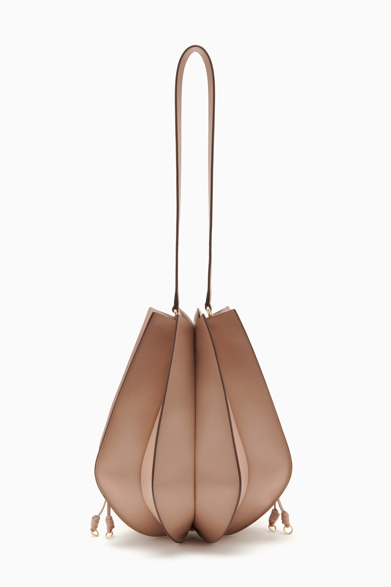 ULLA JOHNSON Lotus Flower Large Shoulder Bag - Mica 4 ULLA JOHNSON Lotus Flower Large Shoulder Bag - Mica - Image 2