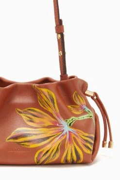 ULLA JOHNSON Remy Mini Soft Clutch - Sierra Floral -Lila's Closet FA231106 REMY MINI SOFT CLUTCH SIERRA FLORAL WEB CORRECT 01