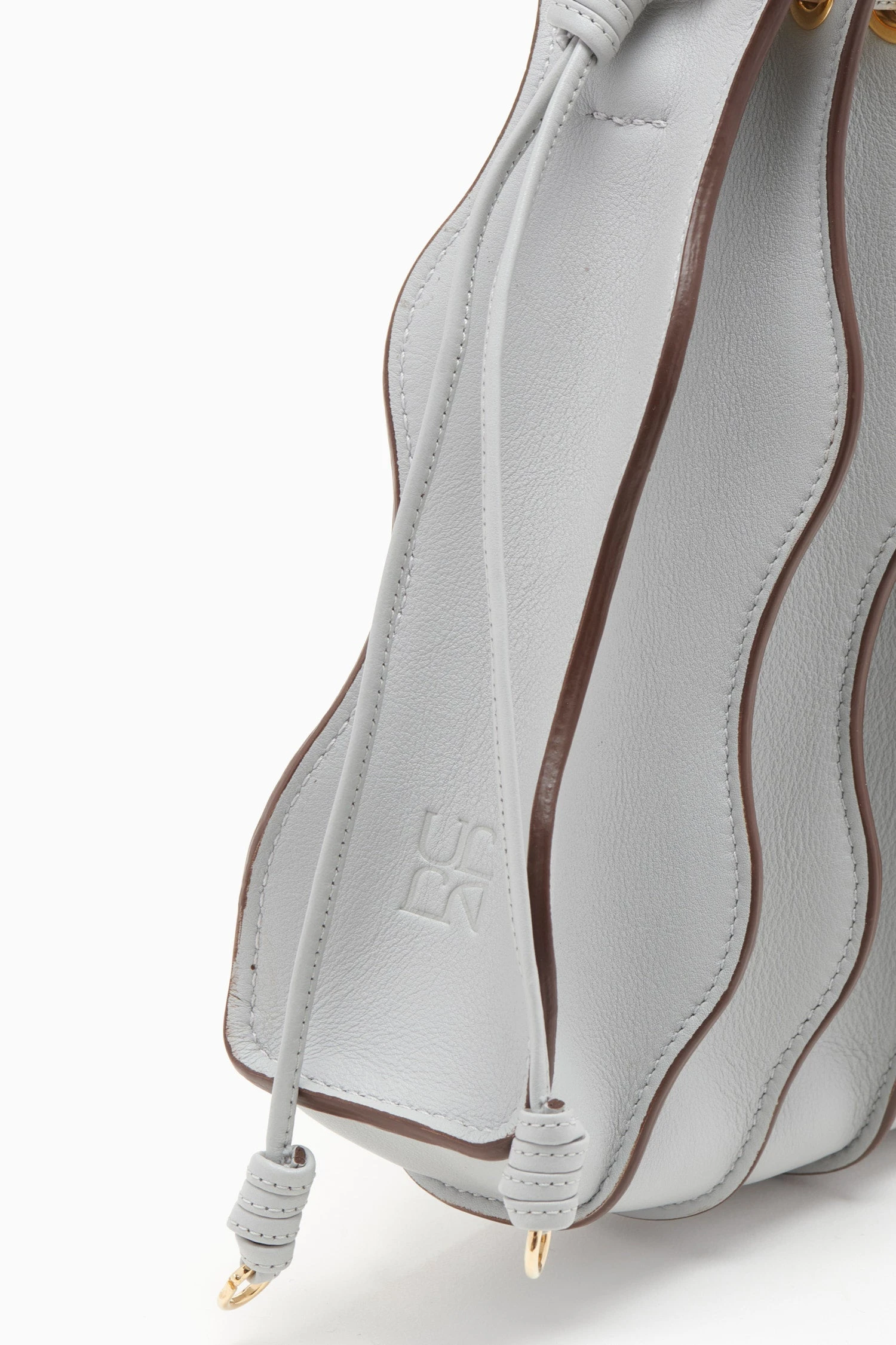 ULLA JOHNSON Adria Small Pleated Wave Bag - Agave 6 ULLA JOHNSON Adria Small Pleated Wave Bag - Agave - Image 4