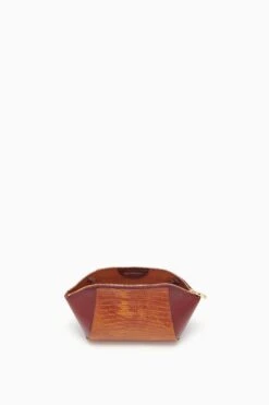 ULLA JOHNSON Imogen Large Make-Up Pouch - Sierra Lizard -Lila's Closet FA231312 IMOGENLARGEMAKEUPPOUCH SIERRALIZARD d r web