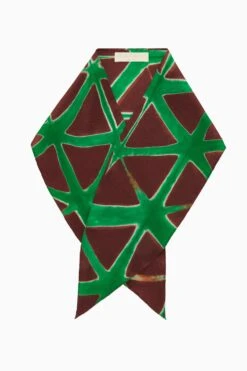 ULLA JOHNSON Ema Scarf - Teak -Lila's Closet FA231323 EMASCARF TEAK b r web