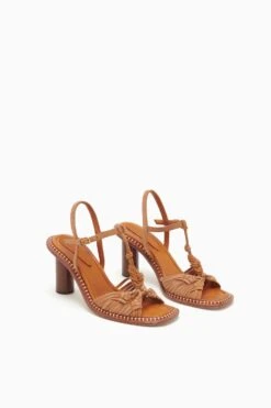 ULLA JOHNSON Penina Macrame Braided High Heel - Sierra -Lila's Closet PF231018 PeninaMacrameBraidedHighHeel SIERRA d r web 1cfef4f6 8214 4ef5 b47c c70921f07051