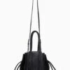 ULLA JOHNSON Gio Leather Bag - Midnight -Lila's Closet PF231105 GioLeatherBag MIDNIGHT a r web