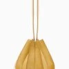 ULLA JOHNSON Lotus Flower Large Bag - Transparent Yellow -Lila's Closet PF231110 LotusFlowerLargeBag TRANSPARENTYELLOW a r web