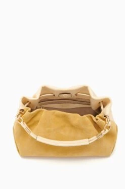 ULLA JOHNSON Remy Soft Convertible Clutch - Transparent Yellow -Lila's Closet PF231111 RemySoftConvertibleClutch TransparentYellow d r web