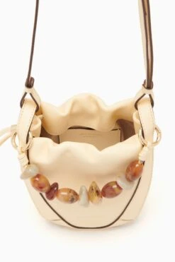 ULLA JOHNSON Lee Pouch - Transparent Yellow -Lila's Closet PF231115 LeePouch TransparentYellow d r web