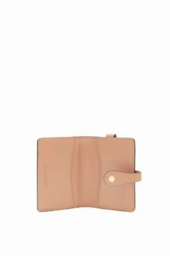 ULLA JOHNSON Alvie Card Holder - Champagne 9 ULLA JOHNSON Alvie Card Holder - Champagne -Lila's Closet PF231306 AlvieCardholder Champagne c r web