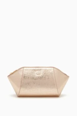 ULLA JOHNSON Imogen Large Makeup Pouch - Champagne