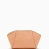 ULLA JOHNSON Imogen Small Makeup Pouch - Sundew -Lila's Closet PF231317 ImogenSmallMakeupPouch SUNDEW a r web