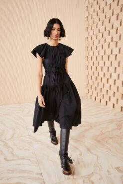 ULLA JOHNSON Delmara Dress - Noir