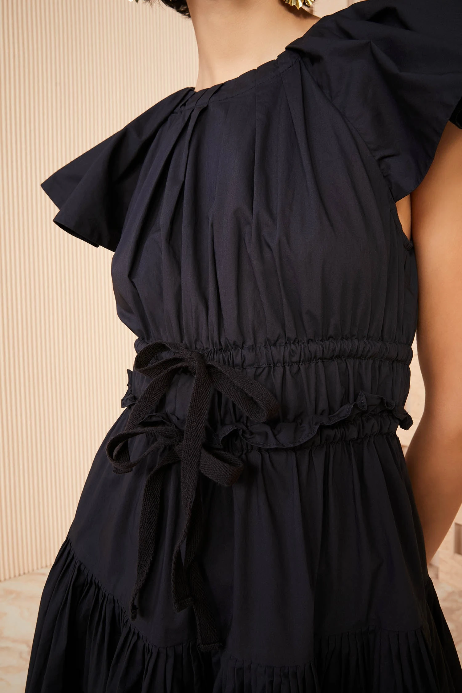 ULLA JOHNSON Delmara Dress - Noir 4 ULLA JOHNSON Delmara Dress - Noir - Image 2