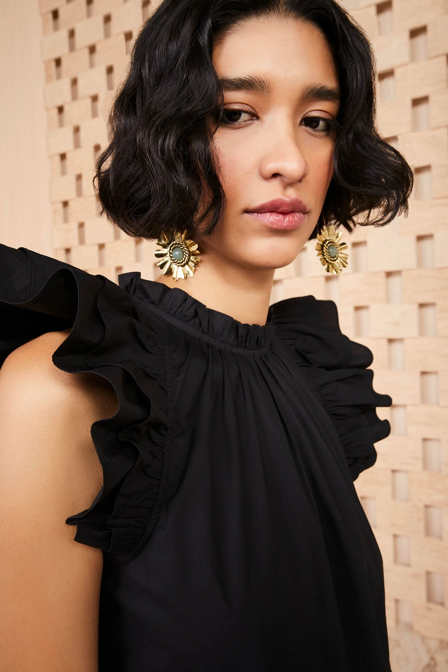 ULLA JOHNSON Eden Dress - Noir 4 ULLA JOHNSON Eden Dress - Noir - Image 2