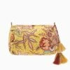 ULLA JOHNSON Priya Makeup Bag - Calla Lily -Lila's Closet UJ991330 PriyaMakeupBag CALLALILY a r web