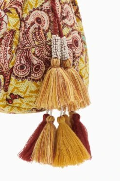 ULLA JOHNSON Priya Makeup Bag - Calla Lily -Lila's Closet UJ991330 PriyaMakeupBag CALLALILY c r web