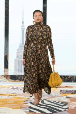 ULLA JOHNSON Fernanda Dress - Maple -Lila's Closet UJ AW23 27 Filippo 41a69ea6 cd69 44d6 8f93 a6bcf8234f48