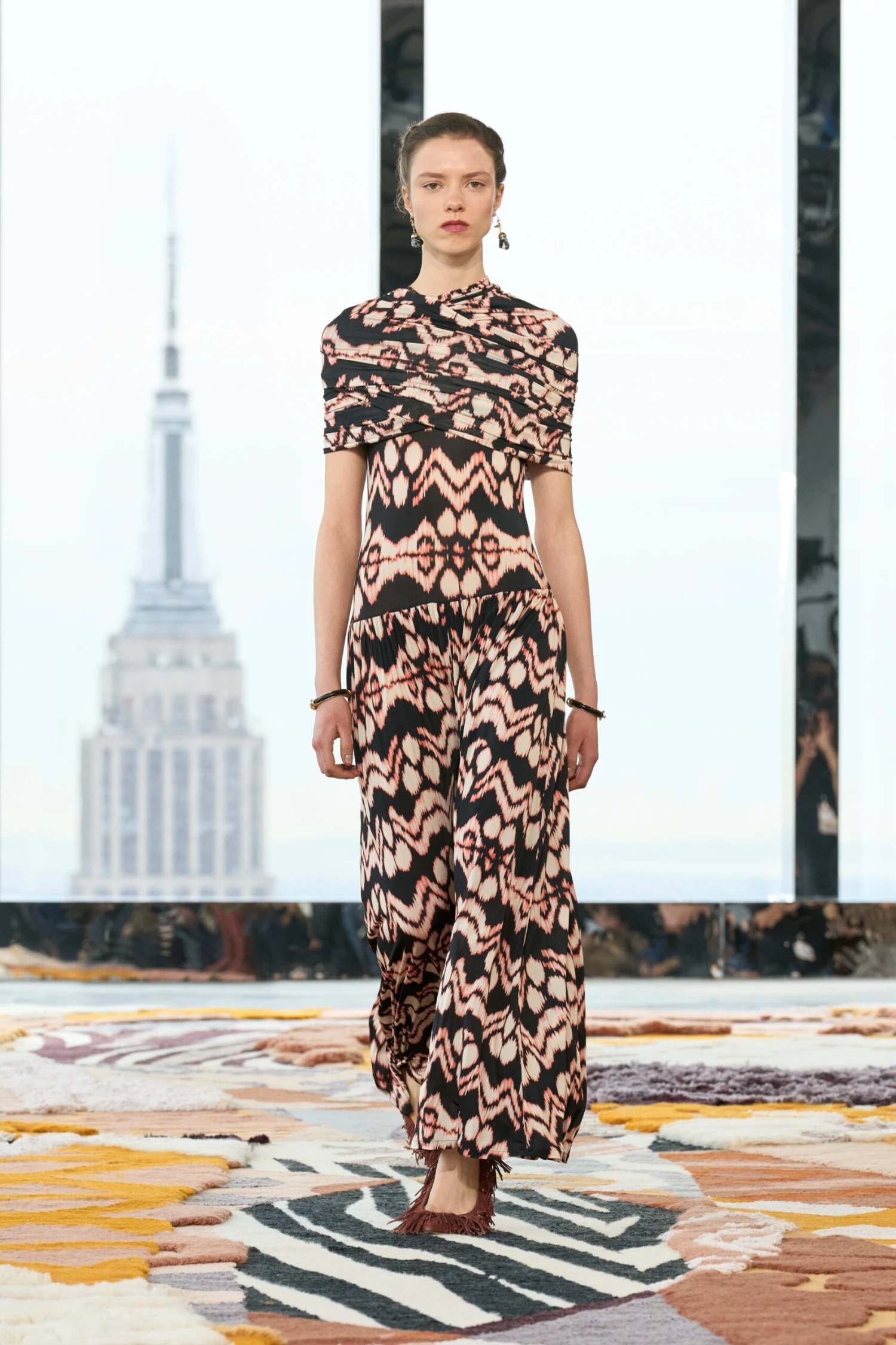 ULLA JOHNSON Livia Dress - Obsidian 4 ULLA JOHNSON Livia Dress - Obsidian - Image 2