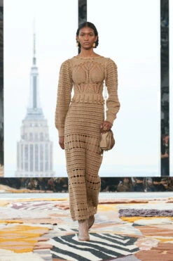 ULLA JOHNSON Prisha Dress - Flax -Lila's Closet UJ AW23 47 Filippo c5849a29 7480 45ea ba64 9b807a8d2330