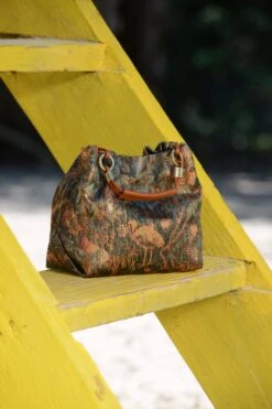 ULLA JOHNSON Remy Mini Handbag - Woodland -Lila's Closet UJ PF23 ACCESSROIES 09