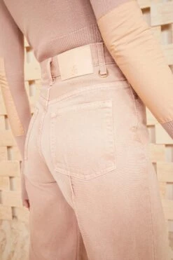 ULLA JOHNSON The Genevieve Jean - Rosewood Wash -Lila's Closet ULLA JOHNSON GENEVIEVE JEAN ROSEWOODWASH UJ990420 view 4