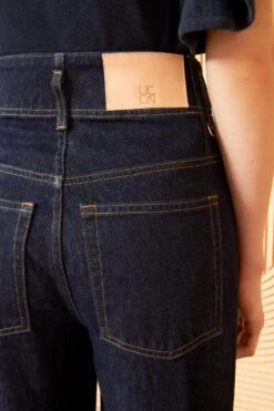 ULLA JOHNSON The Yvette Jean - Tigris Rigid Wash -Lila's Closet ULLA JOHNSON YETTE JEAN TIGRIS RIGID WASH 03