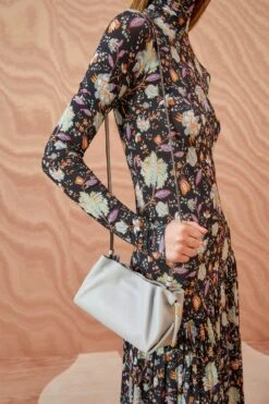 ULLA JOHNSON Remy Mini Soft Clutch - Agave -Lila's Closet ULLA JOHNSON AGAVEMINIREMYCLUTCH 0053