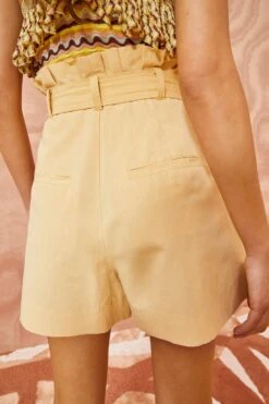 ULLA JOHNSON Abri Shorts - Dune -Lila's Closet ULLA JOHNSON Abri Shorts DUNE 0134