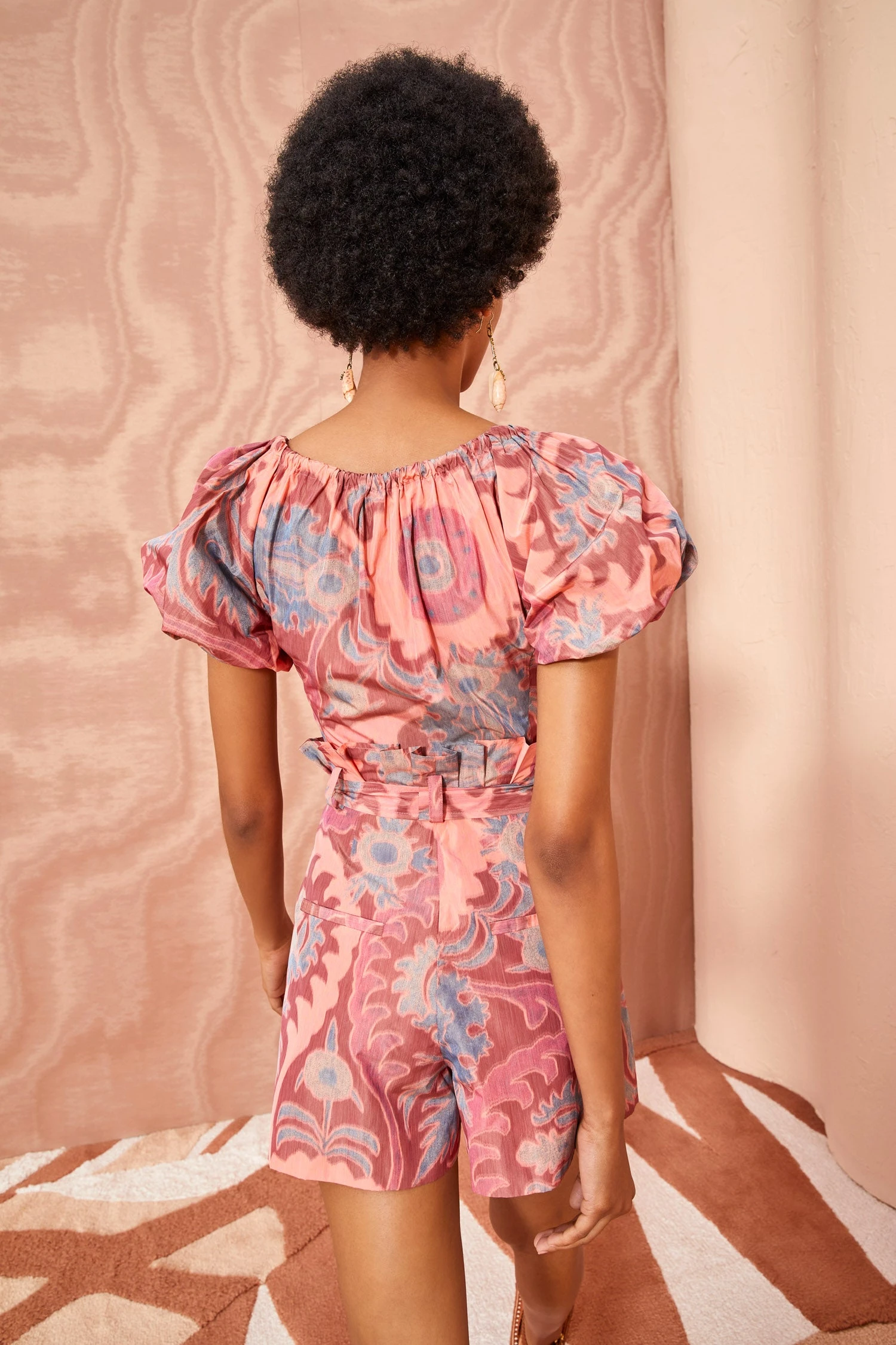 ULLA JOHNSON Abri Shorts - Passionflower 5 ULLA JOHNSON Abri Shorts - Passionflower - Image 3