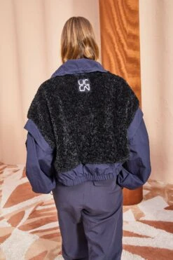 ULLA JOHNSON Aidan Jacket - Midnight 11 ULLA JOHNSON Aidan Jacket - Midnight -Lila's Closet ULLA JOHNSON Aidan Jacket MIDNIGHT 0171