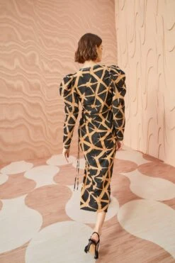 ULLA JOHNSON Amalie Dress - Onyx 12 ULLA JOHNSON Amalie Dress - Onyx -Lila's Closet ULLA JOHNSON Amalie Dress ONYX 0195