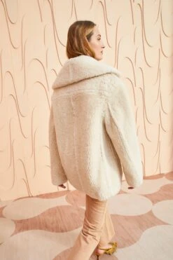 ULLA JOHNSON Ambrose Jacket - Limestone -Lila's Closet ULLA JOHNSON Ambrose Jacket LIMESTONE 04