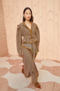 ULLA JOHNSON Ames Jacket - Tiger's Eye 13 ULLA JOHNSON Ames Jacket - Tiger's Eye -Lila's Closet ULLA JOHNSON Ames Jacket TIGER SEYE 0172