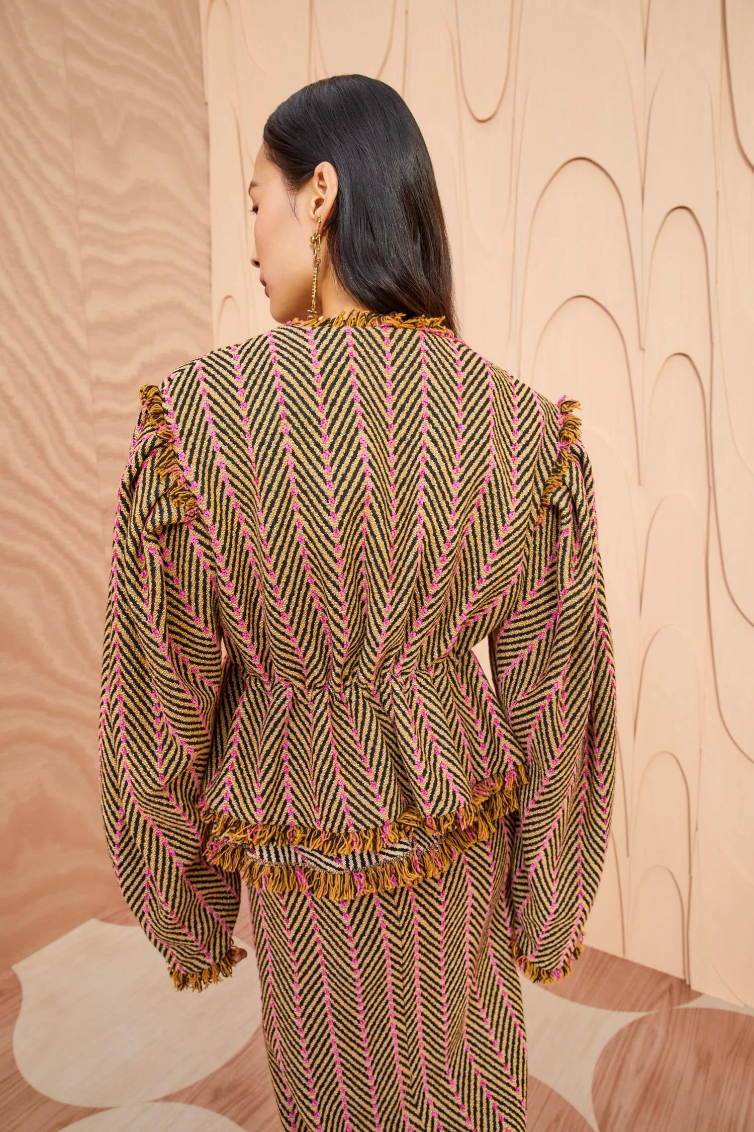 ULLA JOHNSON Ames Jacket - Tiger's Eye 7 ULLA JOHNSON Ames Jacket - Tiger's Eye - Image 5