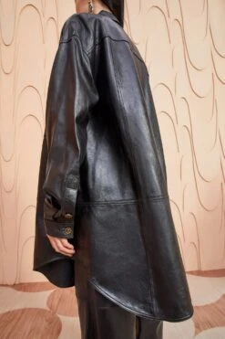 ULLA JOHNSON Apollo Jacket - Noir -Lila's Closet ULLA JOHNSON Apollo Jacket NOIR 0116