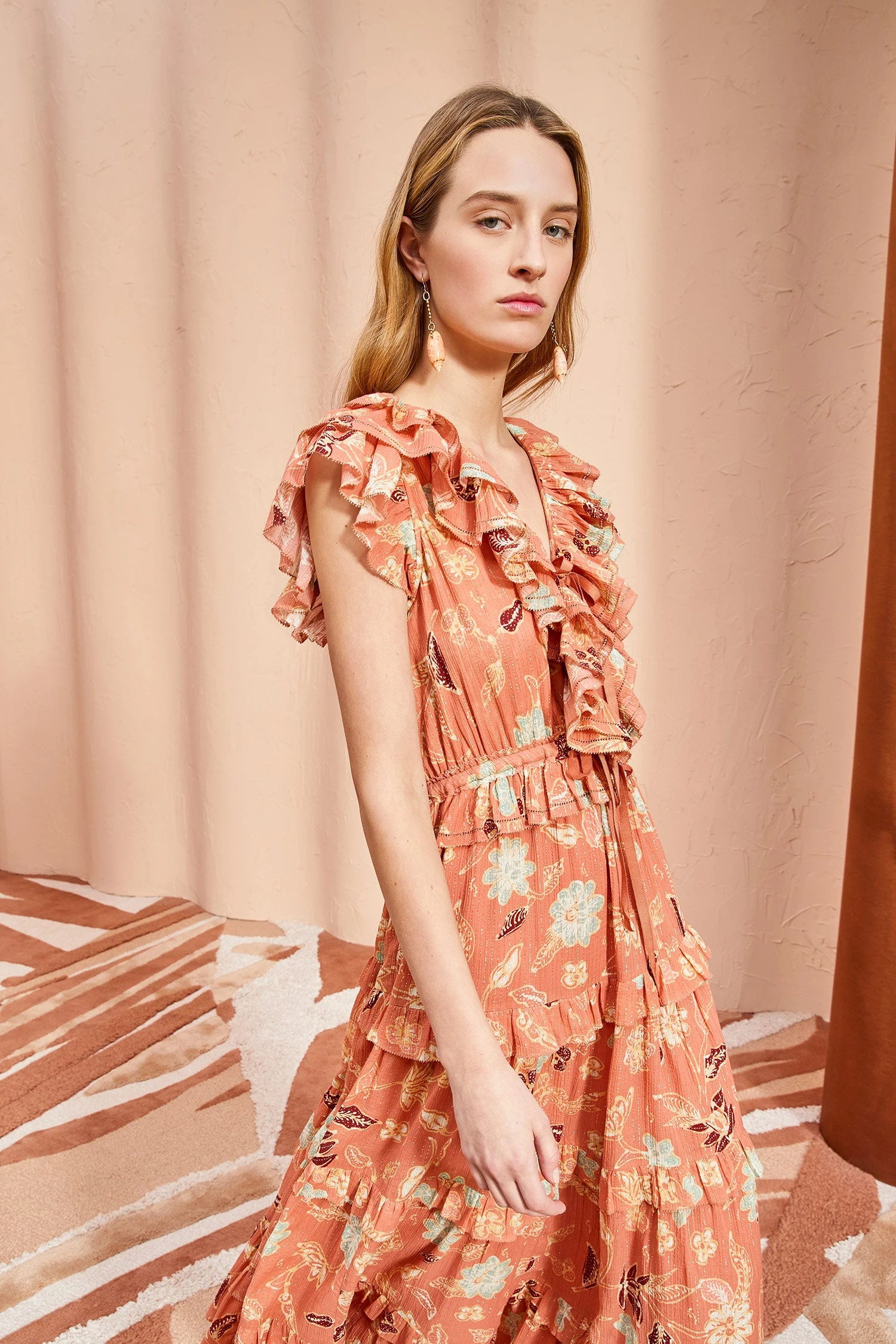 ULLA JOHNSON Arisa Dress - Mesa Floral 4 ULLA JOHNSON Arisa Dress - Mesa Floral - Image 2