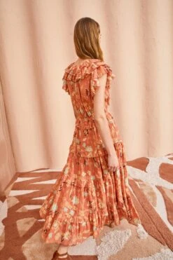 ULLA JOHNSON Arisa Dress - Mesa Floral 10 ULLA JOHNSON Arisa Dress - Mesa Floral -Lila's Closet ULLA JOHNSON Arisa Dress MESA FLORAL 04