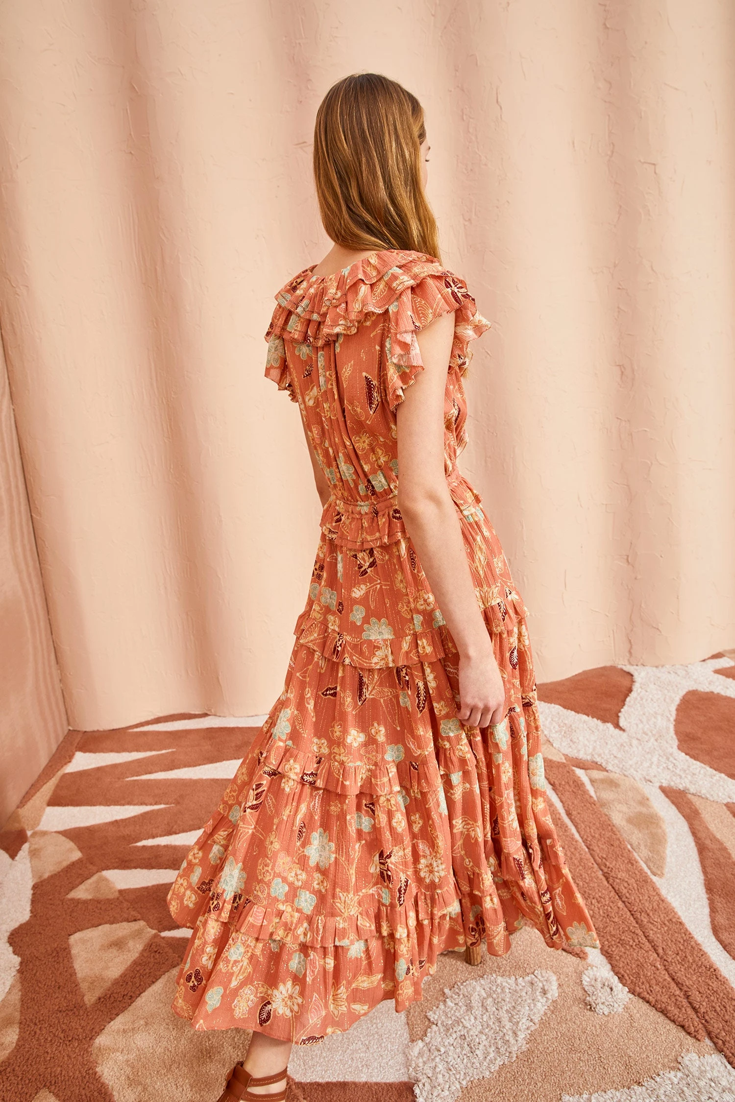 ULLA JOHNSON Arisa Dress - Mesa Floral 6 ULLA JOHNSON Arisa Dress - Mesa Floral - Image 4