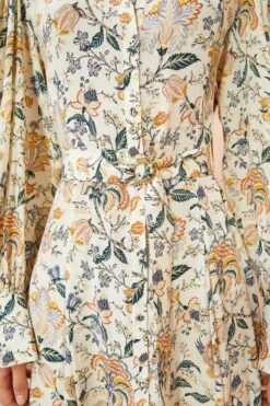 ULLA JOHNSON Athena Dress - Gardenia 9 ULLA JOHNSON Athena Dress - Gardenia -Lila's Closet ULLA JOHNSON Athena Dress GARDENIA 0076