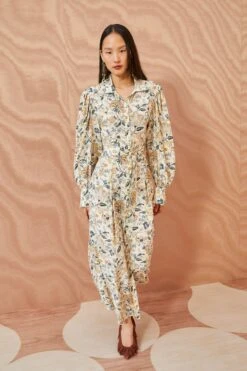 ULLA JOHNSON Athena Dress - Gardenia 11 ULLA JOHNSON Athena Dress - Gardenia -Lila's Closet ULLA JOHNSON Athena Dress GARDENIA 0255