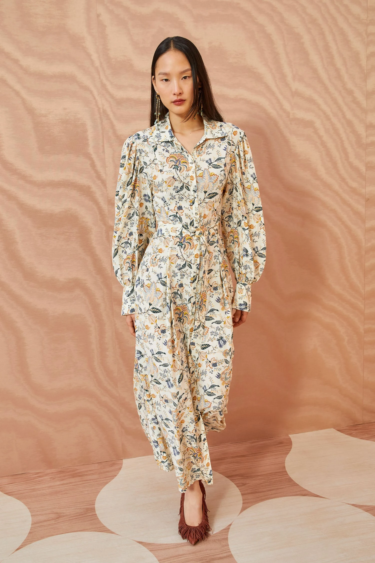 ULLA JOHNSON Athena Dress - Gardenia 7 ULLA JOHNSON Athena Dress - Gardenia - Image 5