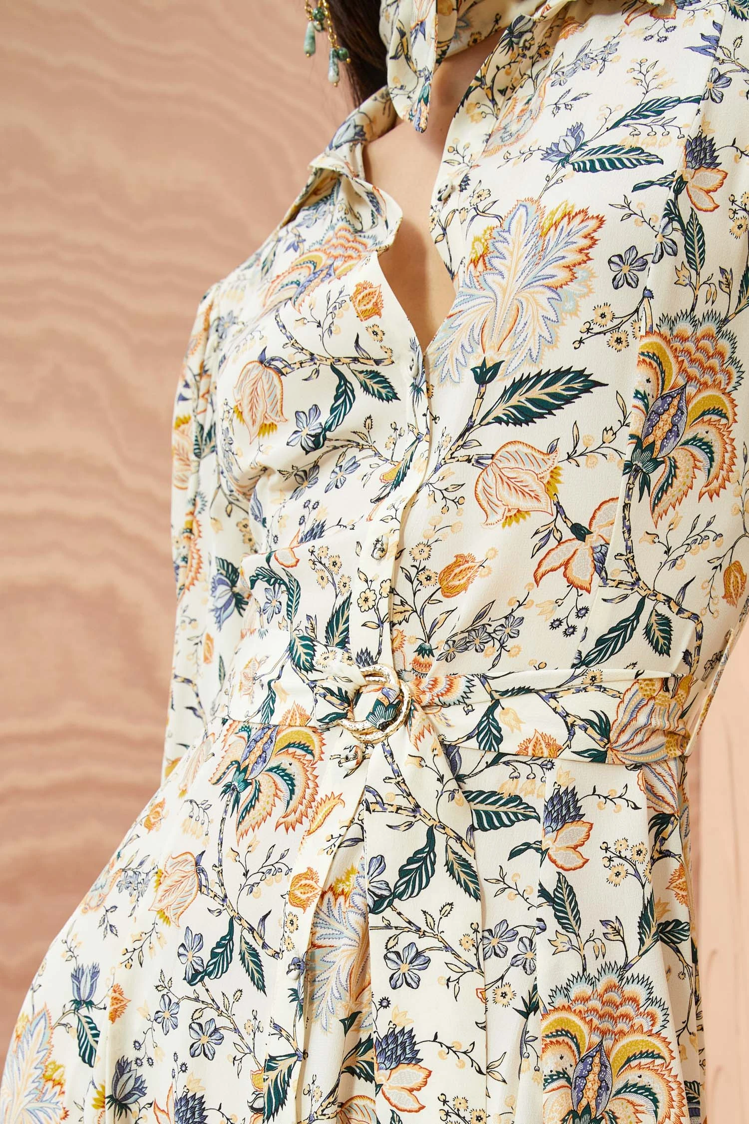 ULLA JOHNSON Athena Dress - Gardenia 4 ULLA JOHNSON Athena Dress - Gardenia - Image 2