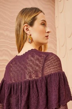 ULLA JOHNSON Augustina Pullover - Mahogany -Lila's Closet ULLA JOHNSON Augustina Pullover MAHOGANY 04