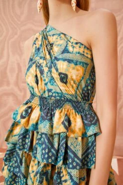 ULLA JOHNSON Auryn Gown - Constellation -Lila's Closet ULLA JOHNSON Auryn Gown CONSTELLATION 05