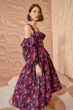 ULLA JOHNSON Caprice Dress - Zinnia -Lila's Closet ULLA JOHNSON Caprice Dress ZINNIA 03