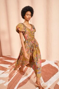 ULLA JOHNSON Cecile Dress - Bamboo