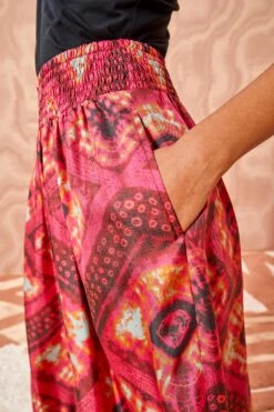 ULLA JOHNSON Clemence Pants - Wild Rose -Lila's Closet ULLA JOHNSON Clemence Pants WILD ROSE 04