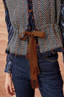 ULLA JOHNSON Clyde Vest - Graphite -Lila's Closet ULLA JOHNSON Clyde Vest GRAPHITE 02 ALT