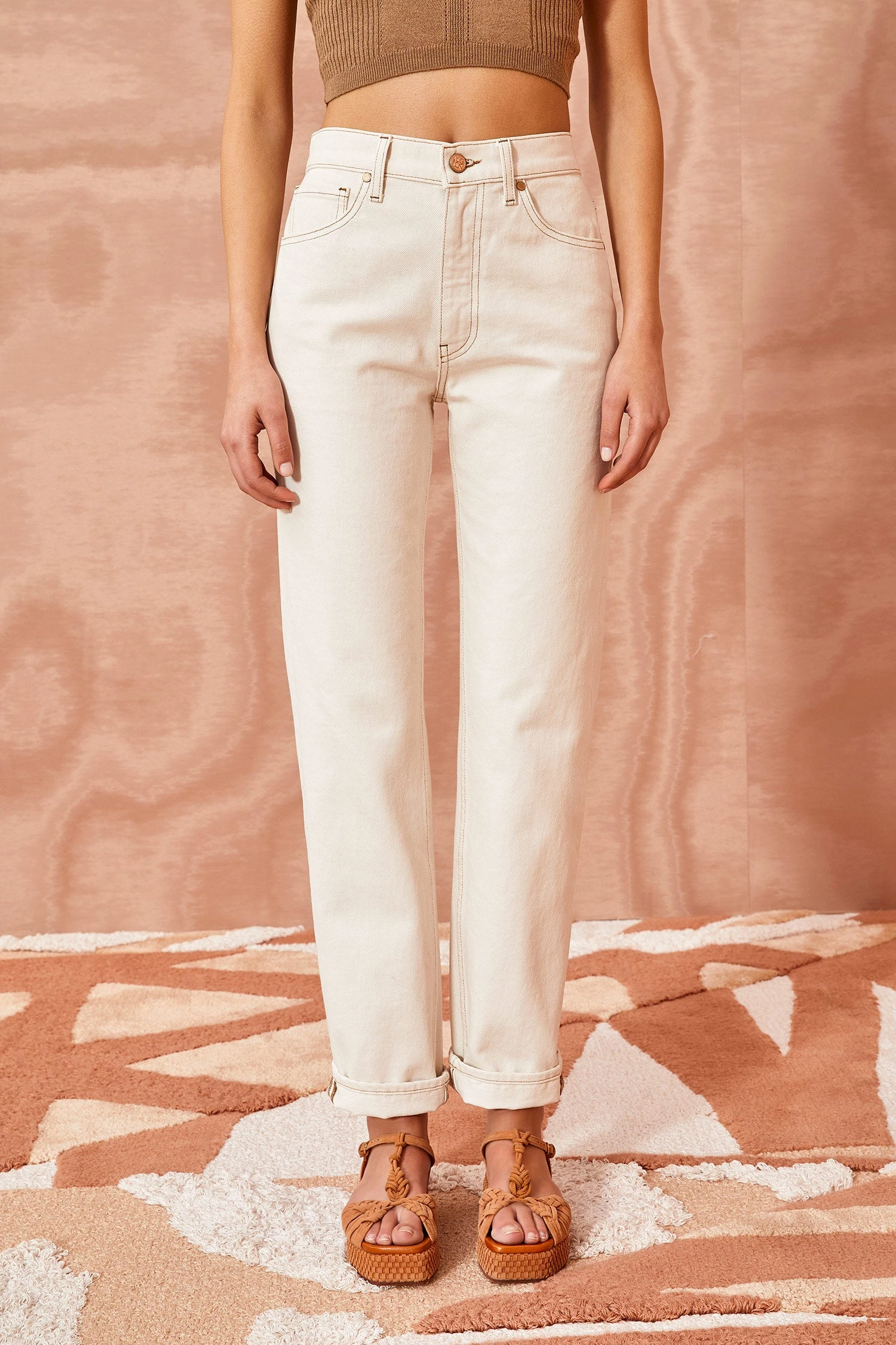 ULLA JOHNSON Daphne Jean - Cowrie Wash 4 ULLA JOHNSON Daphne Jean - Cowrie Wash - Image 2